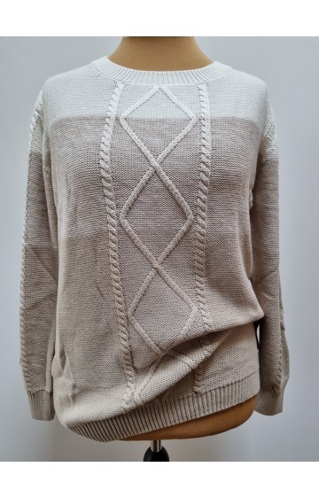 Raštuotas Anna Larssen megztinis