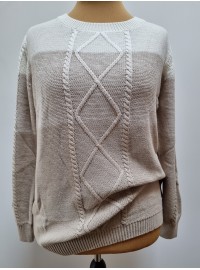 Raštuotas Anna Larssen megztinis