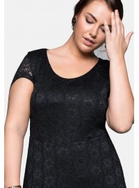 Sheego nėrinių suknelė su figūrą formuojančiu apatiniu