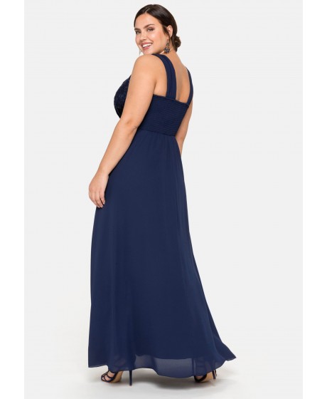 Sheego vakarinė suknelė su platėjančiu sijonu