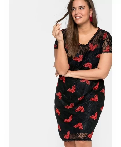 Sheego by Joe Browns nėrinių suknelė