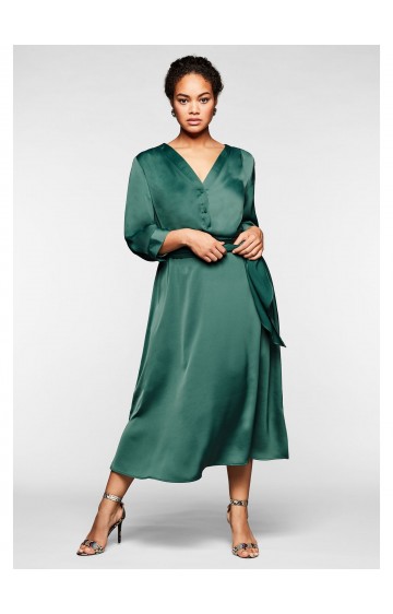 Elegantiška Sheego satino suknelė Sheego - 1