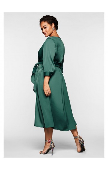 Elegantiška Sheego satino suknelė Sheego - 3