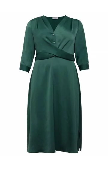 Elegantiška Sheego satino suknelė Sheego - 5