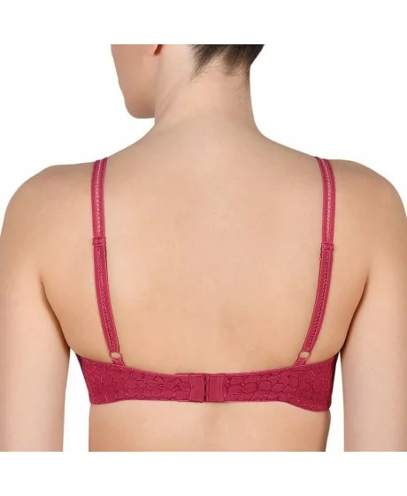 Avietinės spalvos Naturana liemenėlė