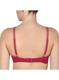 Avietinės spalvos Naturana liemenėlė