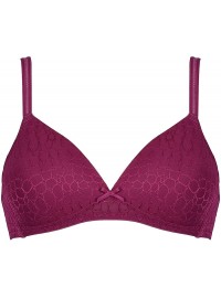 Avietinės spalvos Naturana liemenėlė