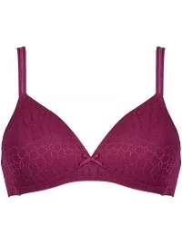 Avietinės spalvos Naturana liemenėlė