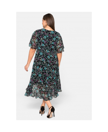 Lengva Sheego šifono suknelė su pamušalu