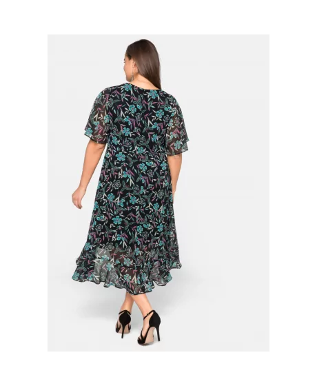 Lengva Sheego šifono suknelė su pamušalu