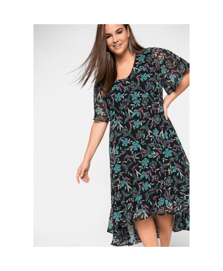 Lengva Sheego šifono suknelė su pamušalu