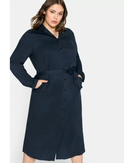 Marškinių tipo Sheego suknelė su kišenėmis