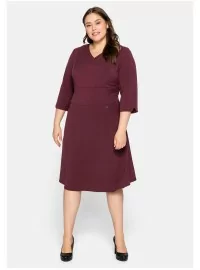 Solidi Sheego suknelė su figūrą formuojančiu apatiniu