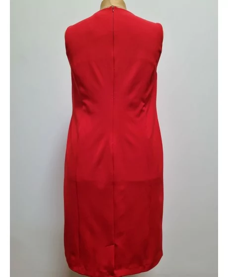 Elastinga, klasikinė MIAMODA suknelė su pamušalu