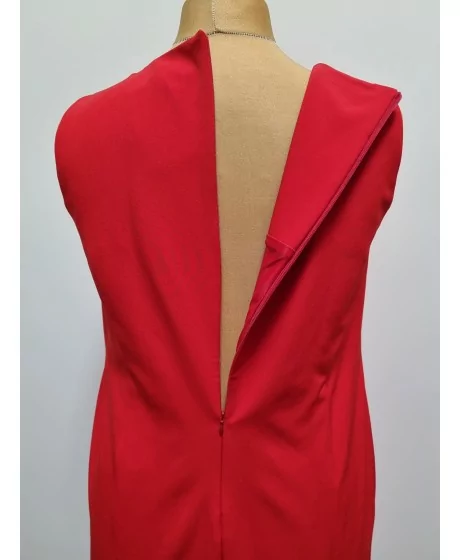 Elastinga, klasikinė MIAMODA suknelė su pamušalu