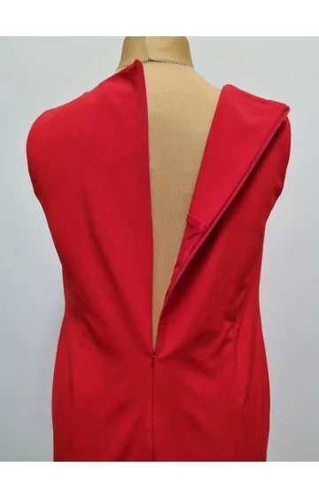 Elastinga, klasikinė MIAMODA suknelė su pamušalu