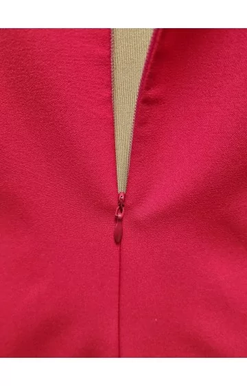 Elastinga, klasikinė MIAMODA suknelė su pamušalu