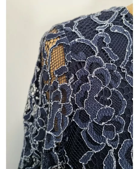 Elegantiška MONA nėrinių suknelė su pamušalu