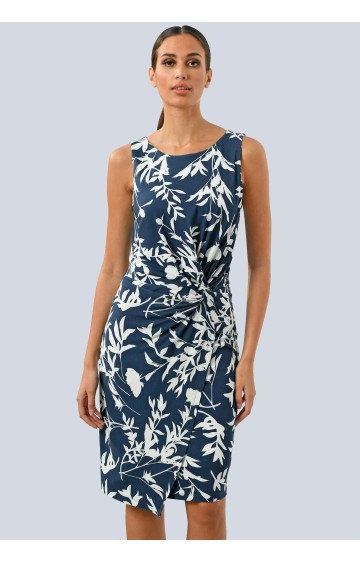 Alba Moda džersio suknelė su pamušalu