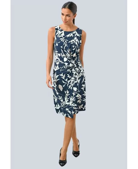 Alba Moda džersio suknelė su pamušalu