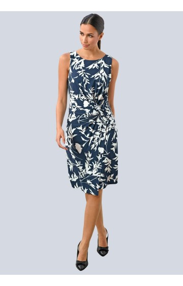 Alba Moda džersio suknelė su pamušalu