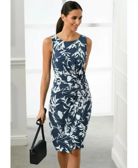 Alba Moda džersio suknelė su pamušalu