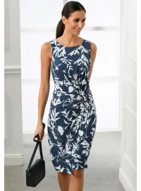 Alba Moda džersio suknelė su pamušalu