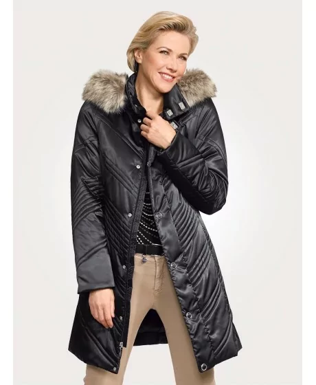 Dygsniuota MONA striukė su gobtuvu - 1