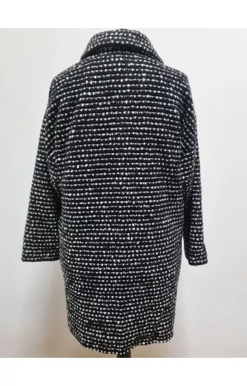 Emanuelle Vittoriano oversize stiliaus trumpas paltas - 3