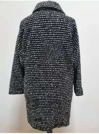 Emanuelle Vittoriano oversize stiliaus trumpas paltas - 3