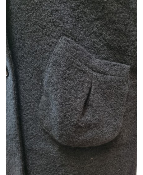 Emanuele Vittoriano oversize vilnonis paltas  - 3