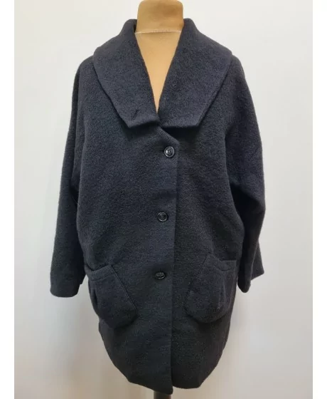 Emanuele Vittoriano oversize vilnonis paltas - 5