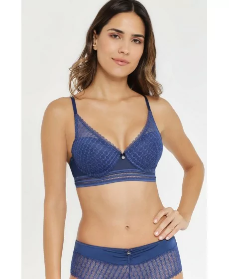 s.Oliver liemenėlė su PUSH UP Blue