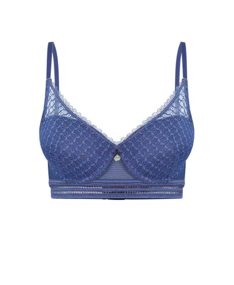 s.Oliver liemenėlė su PUSH UP Blue