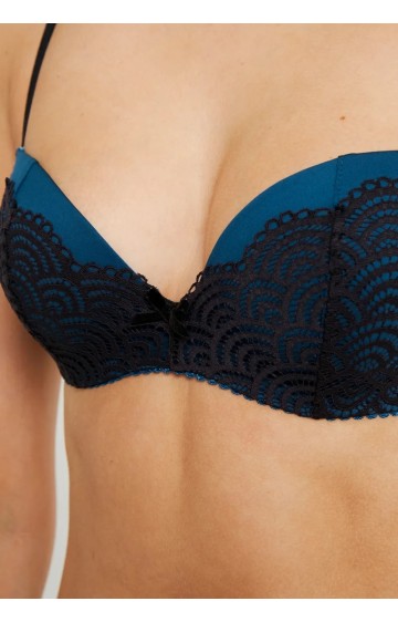 LASCANA liemenėlė su PUSH UP Ocean