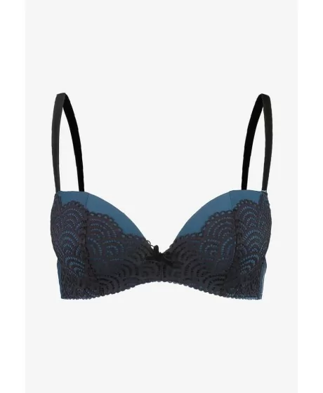 LASCANA liemenėlė su PUSH UP Ocean