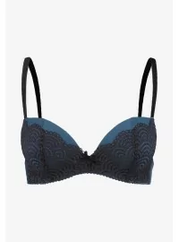 LASCANA liemenėlė su PUSH UP Ocean