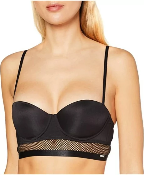 s.Oliver liemenėlė su tinklelio krūtinės juosta