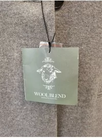 Vilnonis Dress In paltas (trumpas) - 4