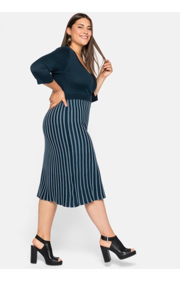 Plono mezgimo Sheego medvilnės suknelė