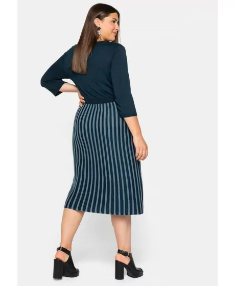 Plono mezgimo Sheego medvilnės suknelė