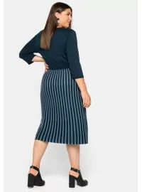 Plono mezgimo Sheego medvilnės suknelė