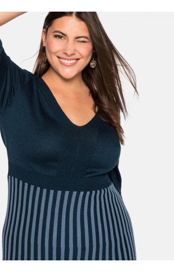 Plono mezgimo Sheego medvilnės suknelė