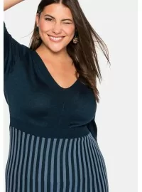 Plono mezgimo Sheego medvilnės suknelė