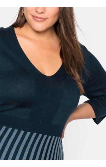 Plono mezgimo Sheego medvilnės suknelė