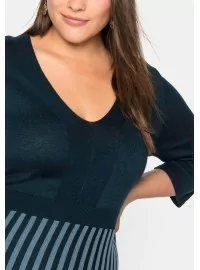 Plono mezgimo Sheego medvilnės suknelė