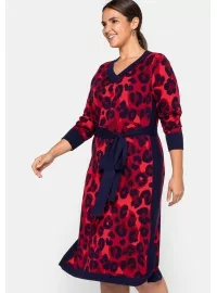 Šilta megzta Sheego suknelė