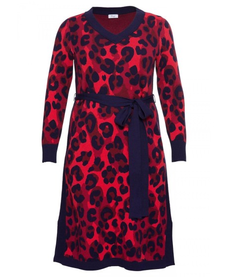 Šilta megzta Sheego suknelė