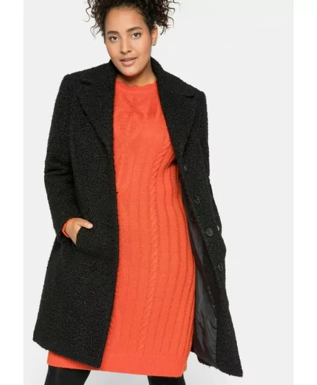 Garbanoto bouclé Sheego puspaltis Sheego - 4