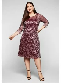 Sheego gipiūro suknelė barolo Sheego - 1